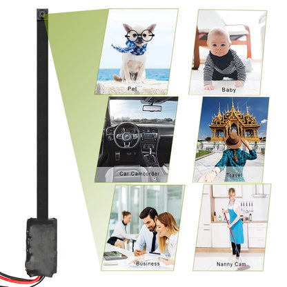 1080P HD Mini WiFi Camera Diy Module Nanny Video Recorder 4K Home Security Micro Camcorder Alarm RemoteControl Monitor hidden TF - Universal Market