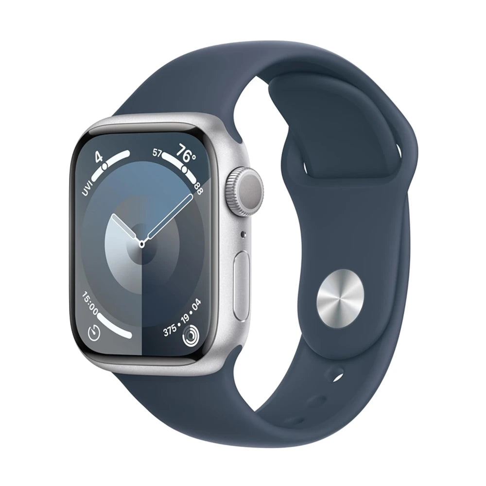 100% Original 2023 NEW Apple Watch Series 9 41mm / 45mm GPS Apple Watch S9 Aluminum Case with Sport Band iOS Smart Watch