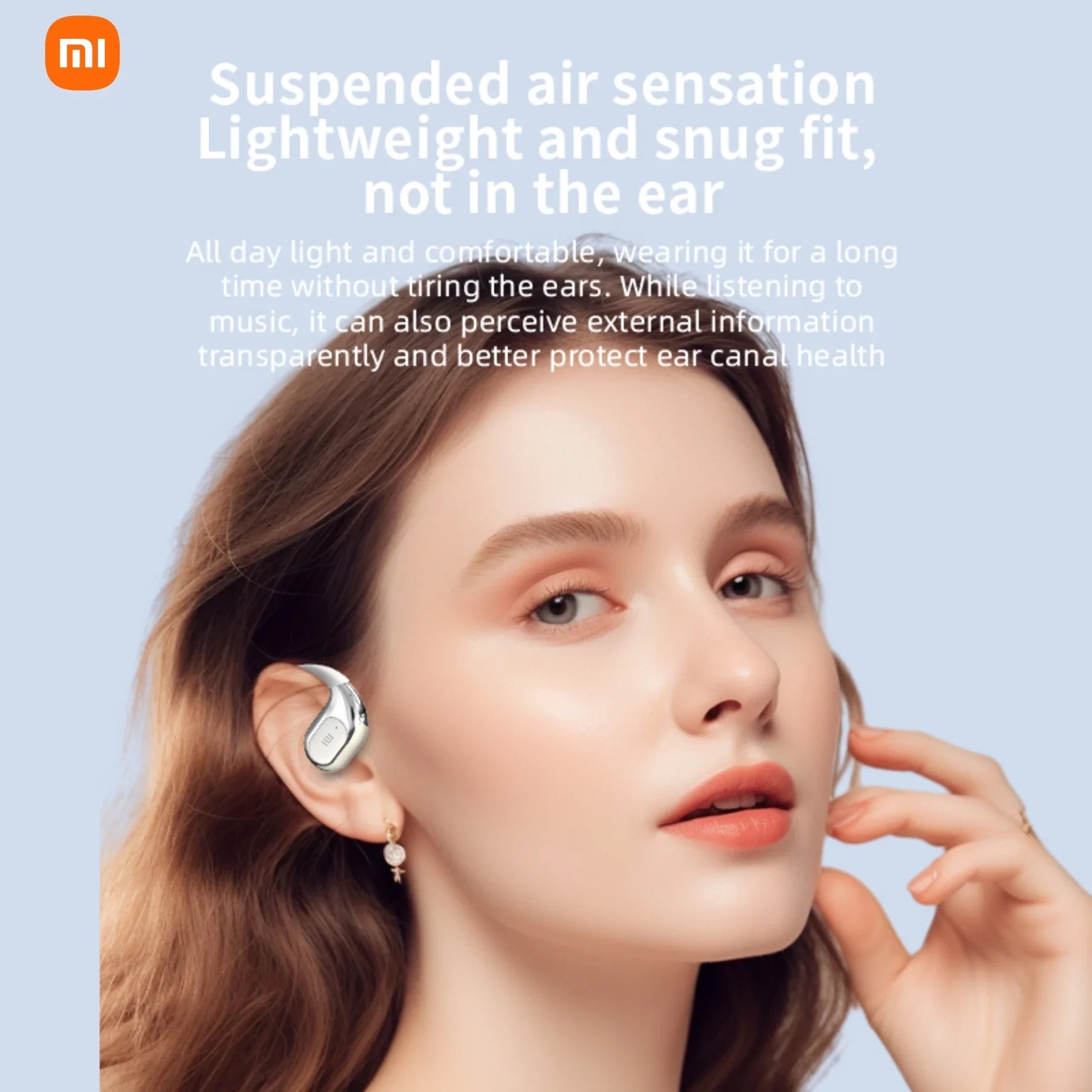 Xiaomi K02 Wireless Bluetooth 5.5 Smart with Microphone Noise Cancellation Sports OWS Long Resistance Headphones - Universal Market