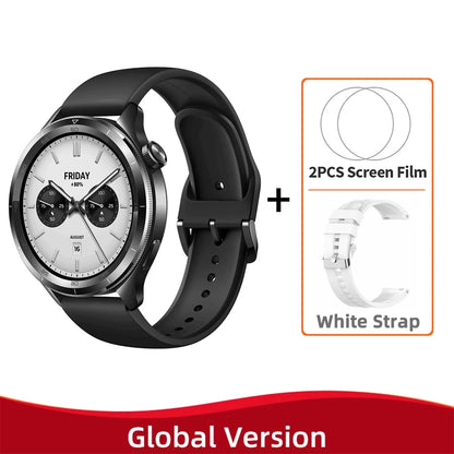 Global Version Xiaomi Watch S4 SmartWatch 1.43" AMOLED Display Wireless Charge Blood Oxygen Bluetooth Phone Call GPS Mi Watches