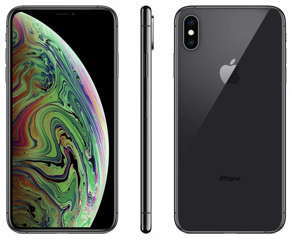 Apple iPhone XS Max A1921 64GB/256GB/512GB RAM 4GB 6.5" Super Retina OLED Hexa Core IOS A12 Bionic LTE 4G Original Cell Phone - Universal Market