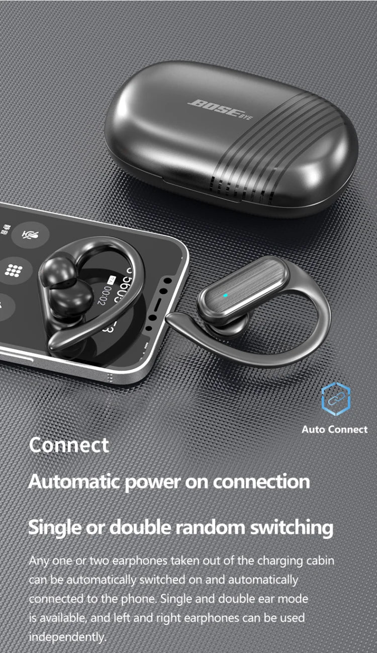 Original Brand A520 Touch Control Bluetooth 5.3 HiFI Stereo Waterproof Earphone TWS Earphone Wireless Sports Earphone with Mic - Universal Market