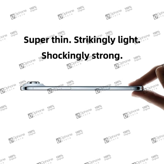 New iPhone Air Smartphone A19 Pro 5.6mm Thin 120Hz 6.5” XDR Display 18MP Front Camera 48MP Main Camera All Day Battery Life