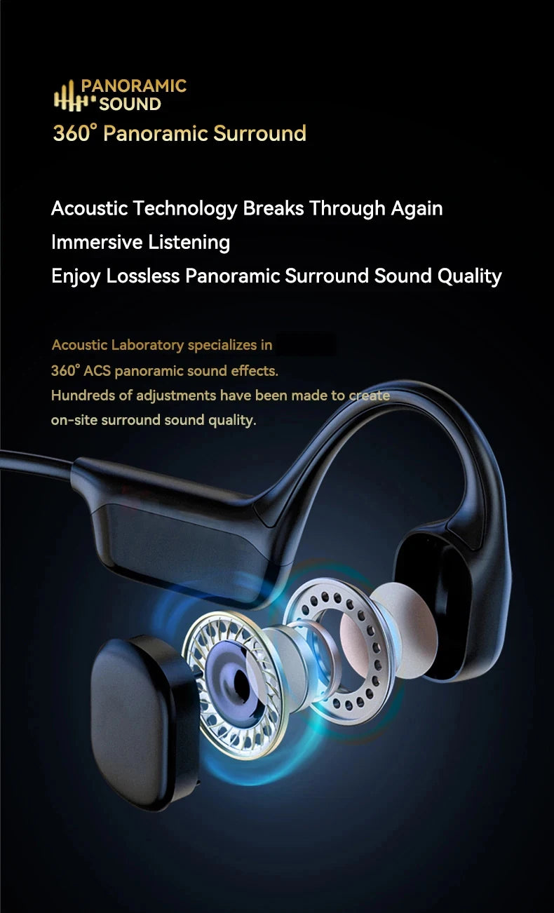 Xiaomi Mijia Bone Conduction Earphones IPX8 Waterproof Headset for Swimming Bluetooth 5.4 Wireless Sport Headphones MP3 32G RAM - Universal Market