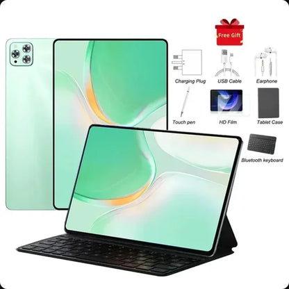 2025 Original 12inch Pad Air Pro Tablet PC 20000mAh Snapdragon 870 Android 14 16GB RAM 1TB ROM 5G Dual SIM GPS 5K 4G WIFI Tablet