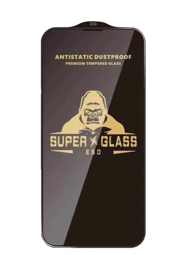 Gorilla Anti-Burst Tempered Glass For iPhone 15 Pro 14 13 12 11 Pro Max Screen Protector iPhone X XR XS Max Protection Film