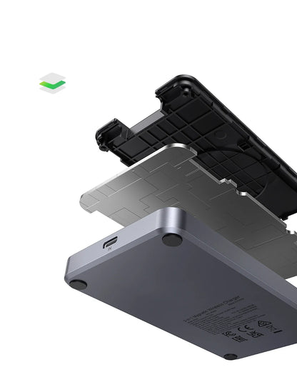 UGREEN 3-in-1 MFi 15W MAX Magnetic Wireless Charger Qi2 Charging Stand For iPhone 16 17 Pro Max For MagSafe Fast Charger