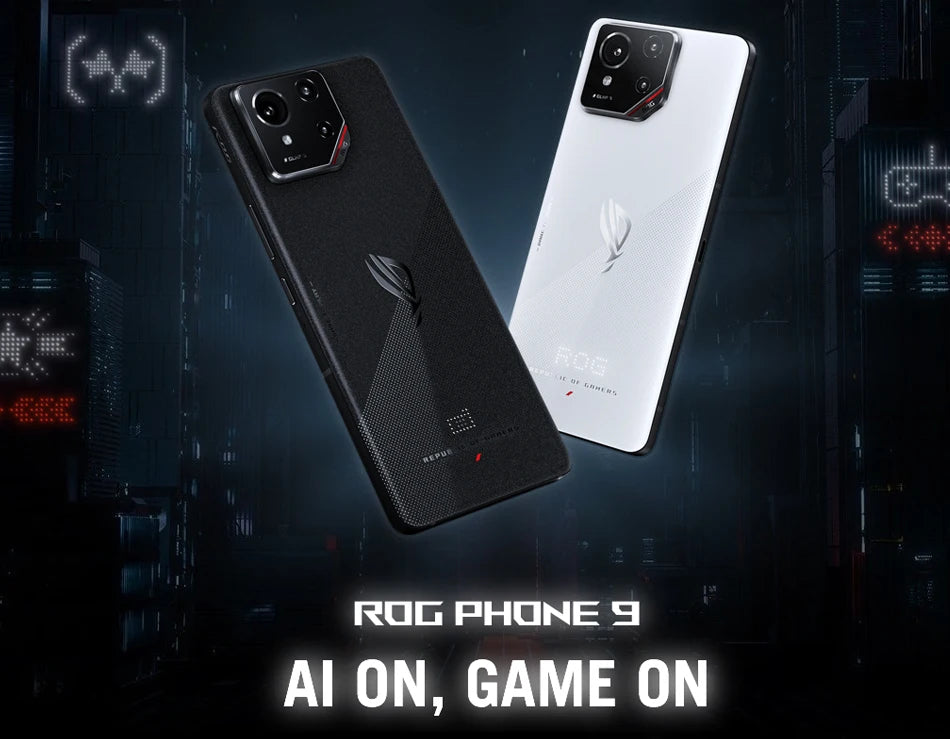 World Premiere ASUS ROG Phone 9 5G Smartphone Snapdragon 8 Elite 6.78‘’ 185Hz AMOLED Display ROG 9 Pro 5800mAh NFC Mobile Phone