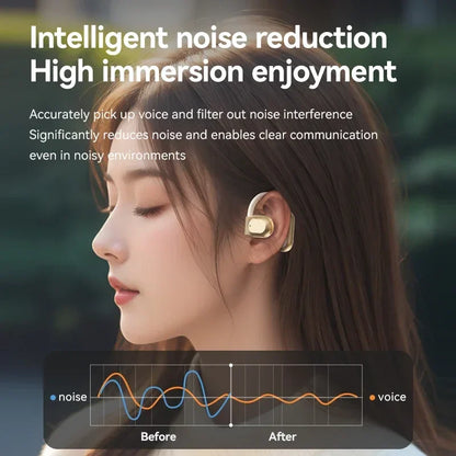 XIAOMI M62 Open Hanging Wireless Earphones with Air Bone Conduction Waterproof and Painless Wearing, Running Earphones with Mic - Universal Market