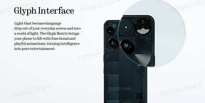 Global Version Nothing Phone (3) Qualcomm Snapdragon 8S Gen 4 6.77 AMOLED 120Hz Triple 50MP Camera 3 mics