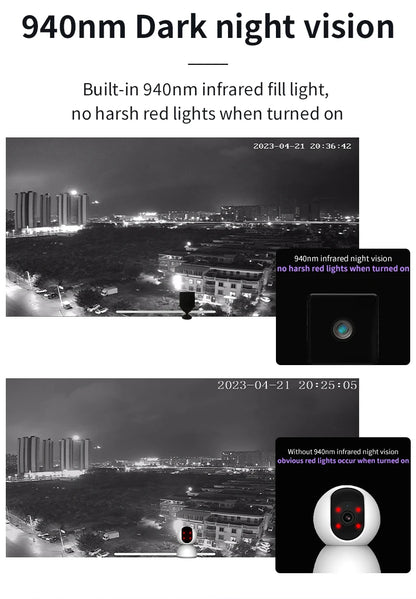 Wireless Mini Camera 5MP Security Wifi Camera Motion Detection Surveillance Home Smart Recorder Infrared Night Vision V380 Pro