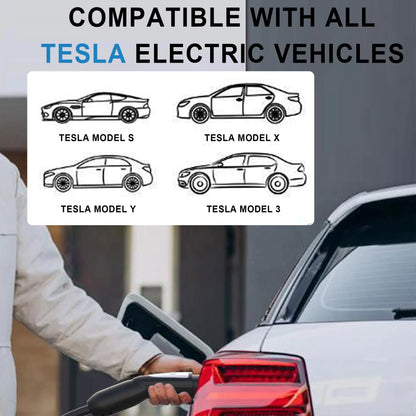 feyree Portable EV Charger 3.5KW 16A 1Phase Adjustable Current Fast Charging with TS-NACS Charger Plug Compatible for Tesla Cars