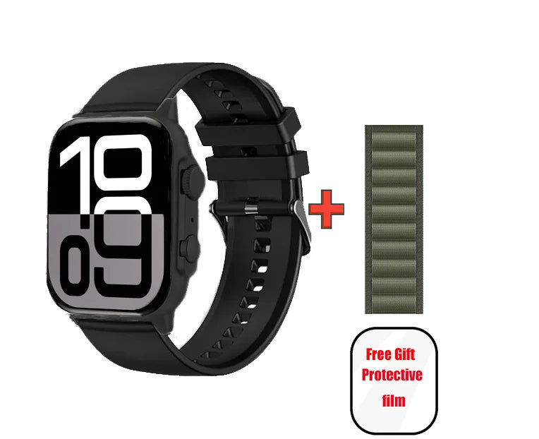 Microwear Smart Watch Ultra 4 Pro Series 10 49mm Gesture Answer ChatGPT NFC Compass Waterproof Sport Smartwatch For Android ios