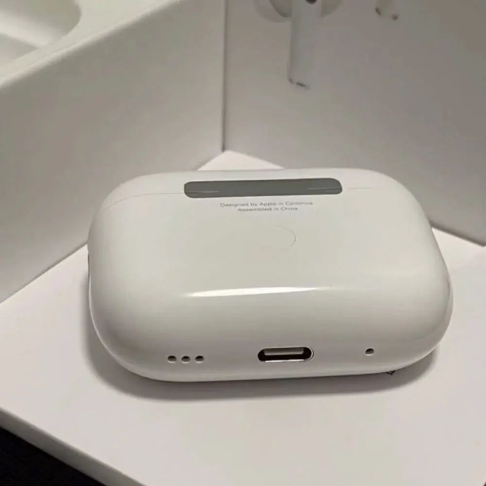 Used Refurbished Apple AirPods Pro 2nd wireless Bluetooth earphone H2 chip wireless charging box Active Noise With box Original
