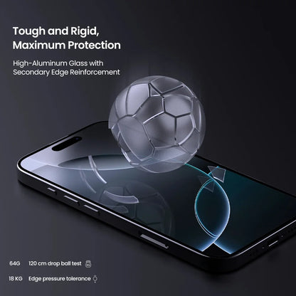 Nillkin for iPhone 16 17 Pro Max 17 Air H+ Pro 2.5D Ultra-Thin with Dust Free Box HD Tempered Glass Full Cover Screen Protector