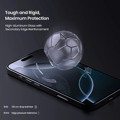 Nillkin for iPhone 16 17 Pro Max 17 Air H+ Pro 2.5D Ultra-Thin with Dust Free Box HD Tempered Glass Full Cover Screen Protector