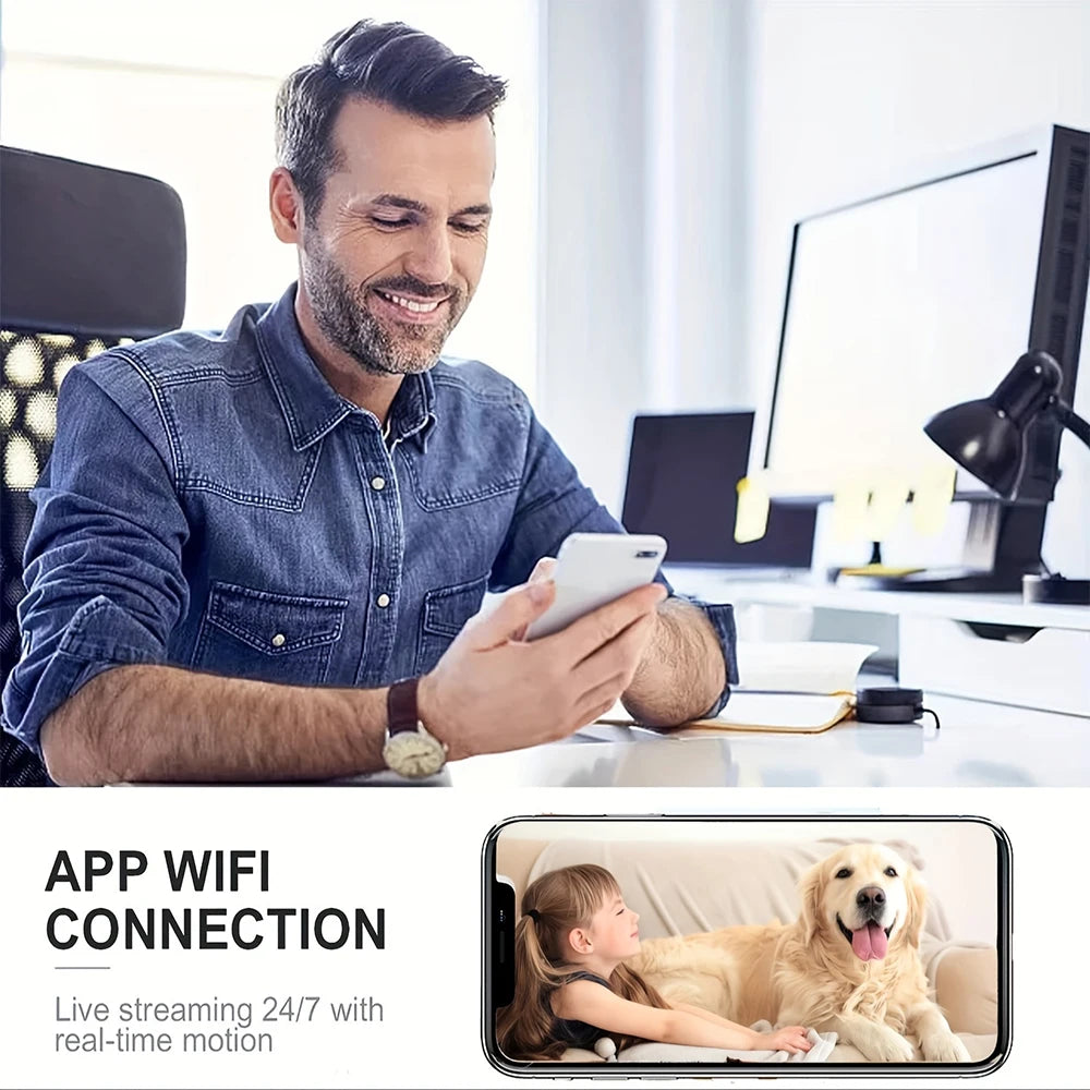 Mini Camera 1080P HD WiFi Camcorder DIY Portable Wireless Module Video Recorder Motion Detection P2P Camera Support Remote View - Universal Market
