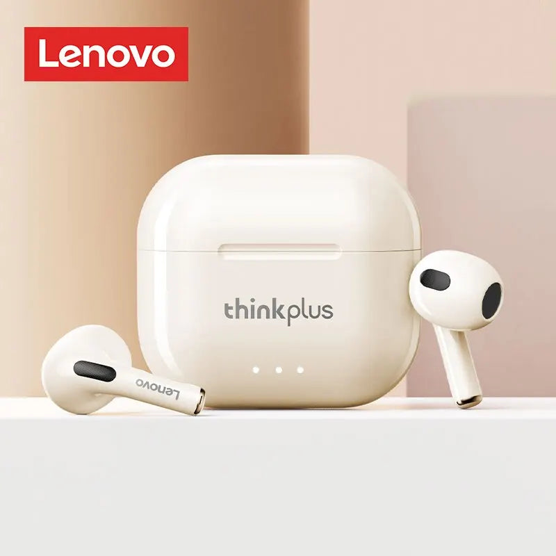 Lenovo LP40 Plus Bluetooth Earphones Wireless Headset Noise Reduction Headphones 230mAh HiFi Stereo Sports Earbuds With Mic - Universal Market