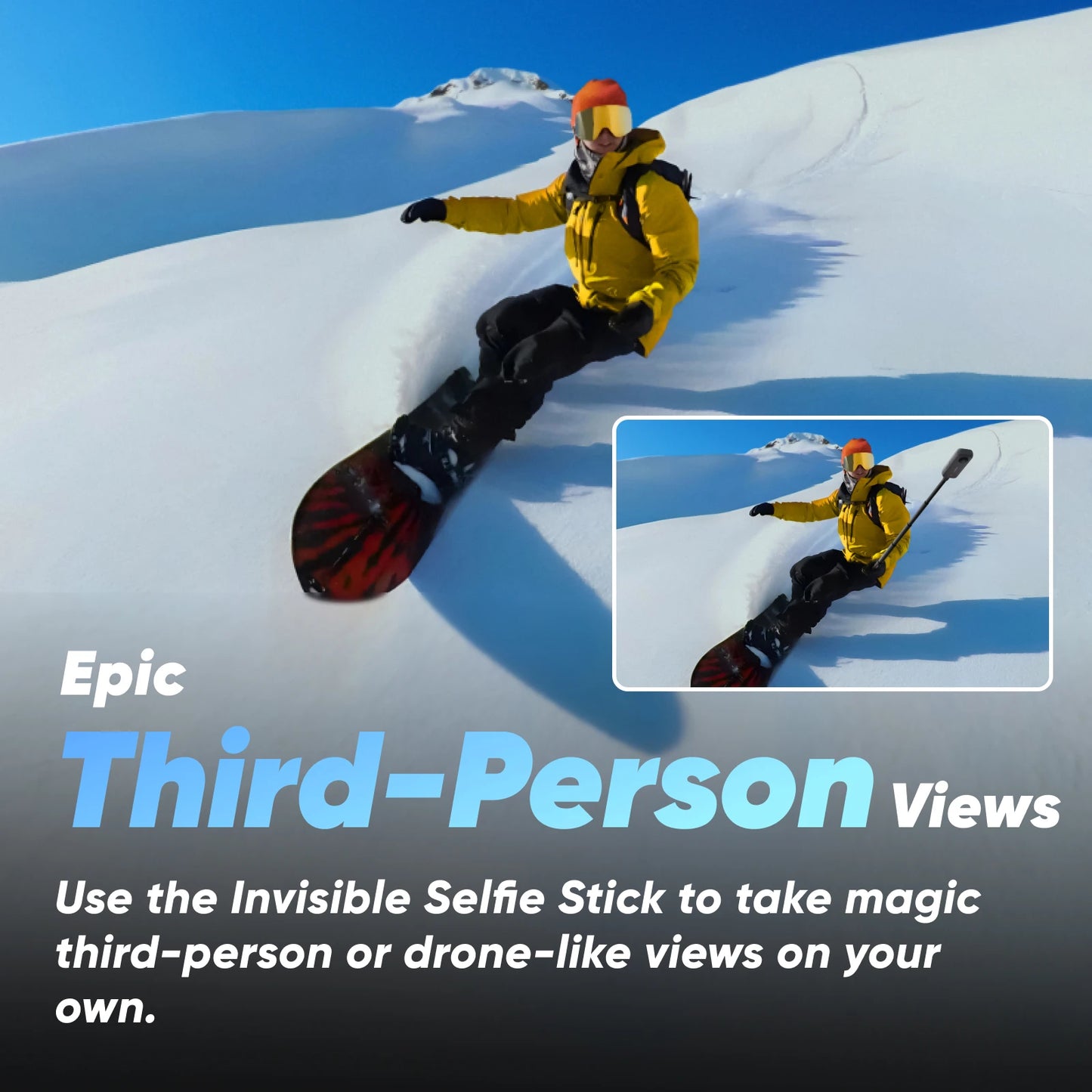 Insta360 X3 - Waterproof 360 Action Camera with 1/2" 48MP Sensors, 5.7K 360 Active HDR Video, 72MP 360 Photo, 4K Single-Lens