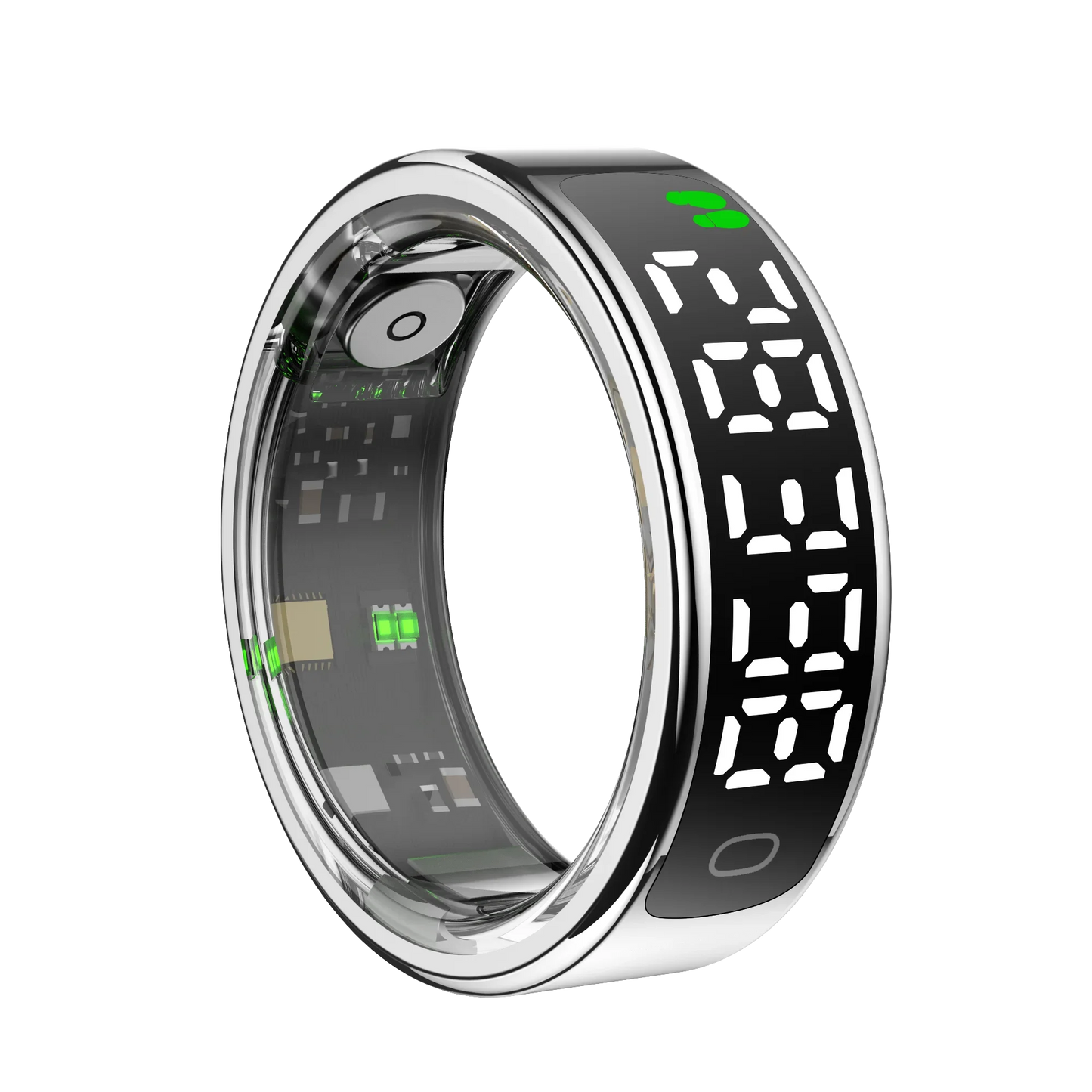 New Smart Ring 2025 Display Screen Gestures Control Video 5ATM Waterproof Remote Camera Blood Oxygen Monitor Multi Sports Mode