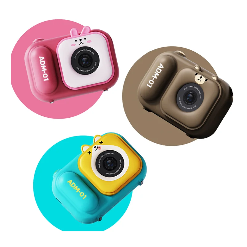 Portable S11 48MP Handheld Bracket HD Dual-Lens Children Camera With Photo Video Support Fixed Multifunctional Camera, Easy Inst