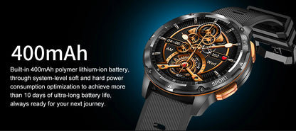 Smart Watch AK59 Bluetooth Call AI Voice 1.43inch AMLOED HD Large Screen Heart Rate Outdoor Sport Men Women Smartwatch