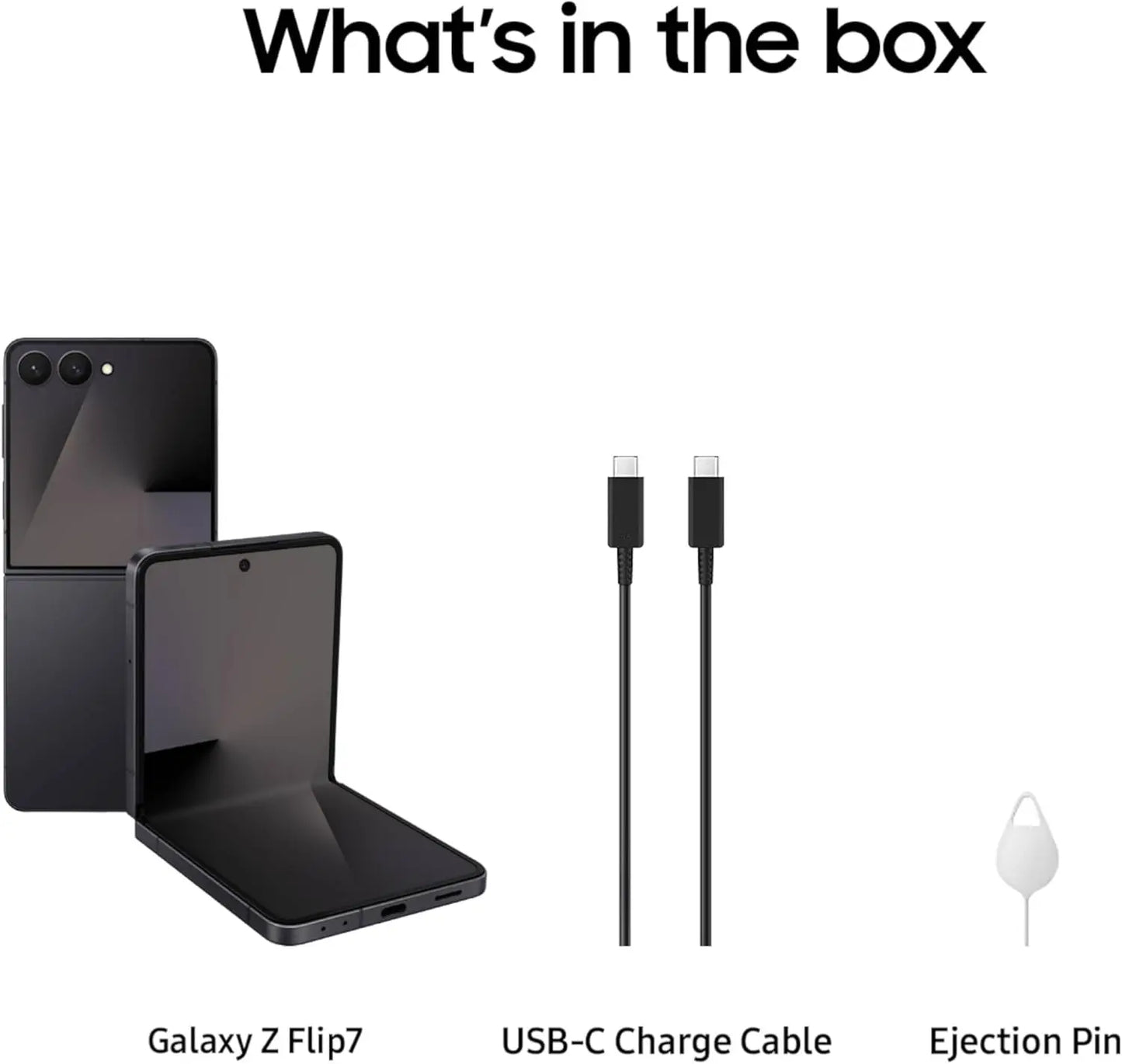 2025 New Samsung Galaxy Z Flip7 Foldable AI Smartphone Exynos 2500 6.9" Dynamic AMOLED Display 50MP Camera for Selfies 4300mAh