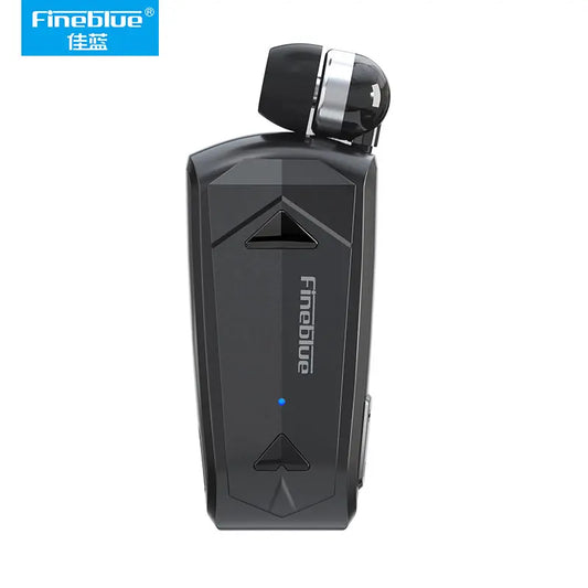 Fineblue F520 Mini Wireless Earphone Bluetooth 5.3 Retractable Headset in Lotus One Ear Calls Remind Vibration Sport Headphone - Universal Market