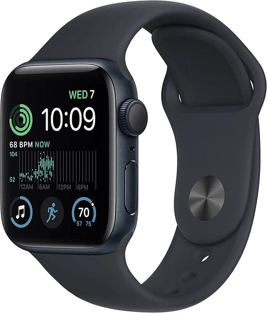 100% Original Apple Watch SE (2nd Gen) 40mm / 44mm Aluminum Case with Sport Band iOS SmartWatch