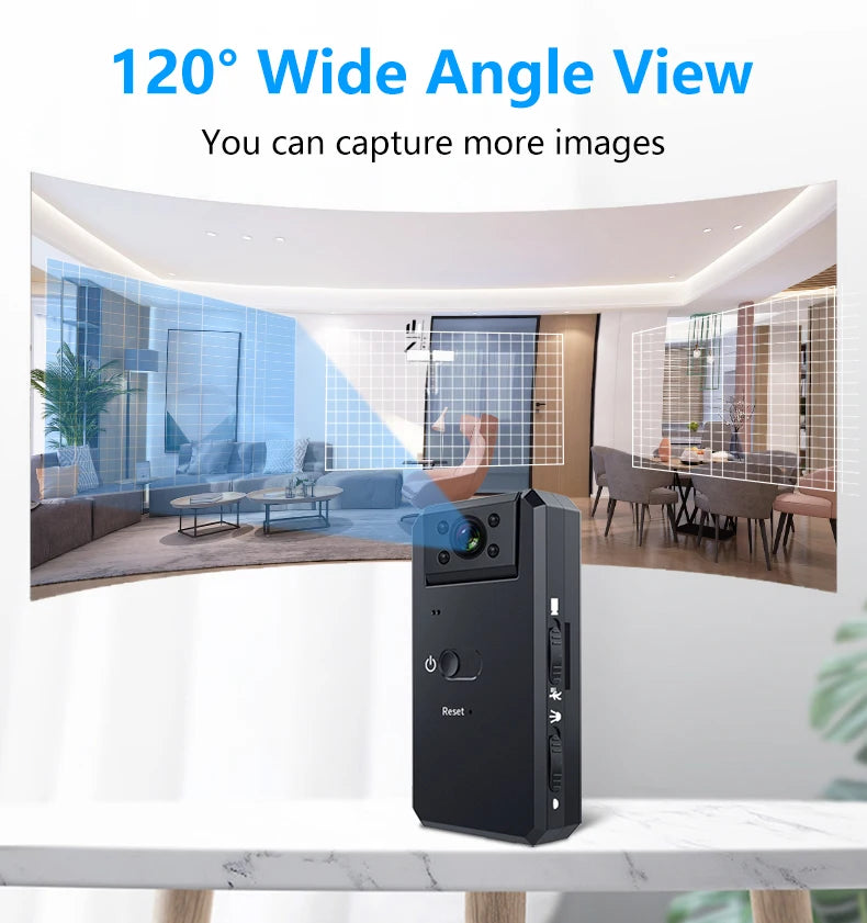 MD90-1 Mini Camcorder 1080P Body Camera Night Vision Sport Outdoor DV Voice Video Recorder Action Cam - Universal Market