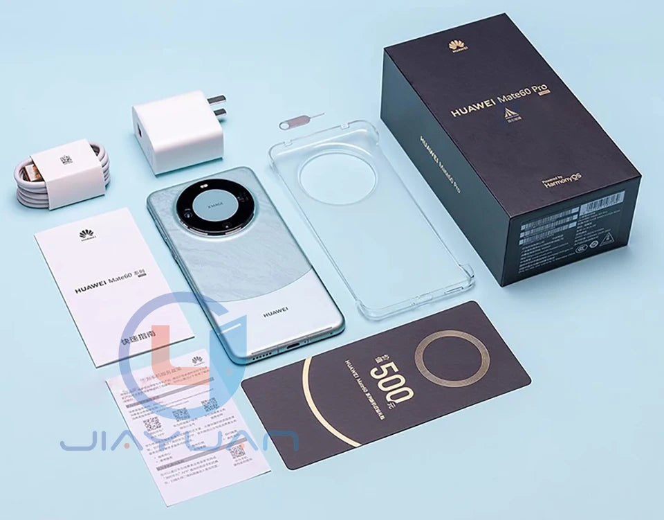 Original Huawei Mate 60 Pro 5G Mobile Phone 6.82" OLED 120Hz Screen Kirin 9000S HarmonyOS 4.0 Battery 5000mAh Smartphone