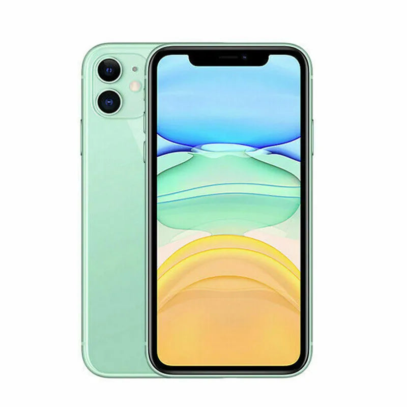 Apple iPhone 11 64/128/256GB ROM 6.1" Original Liquid Retina IPS LCD Face ID A13 IOS Genuine iPhone11 Unlocked 4G LTE Cellphone - Universal Market