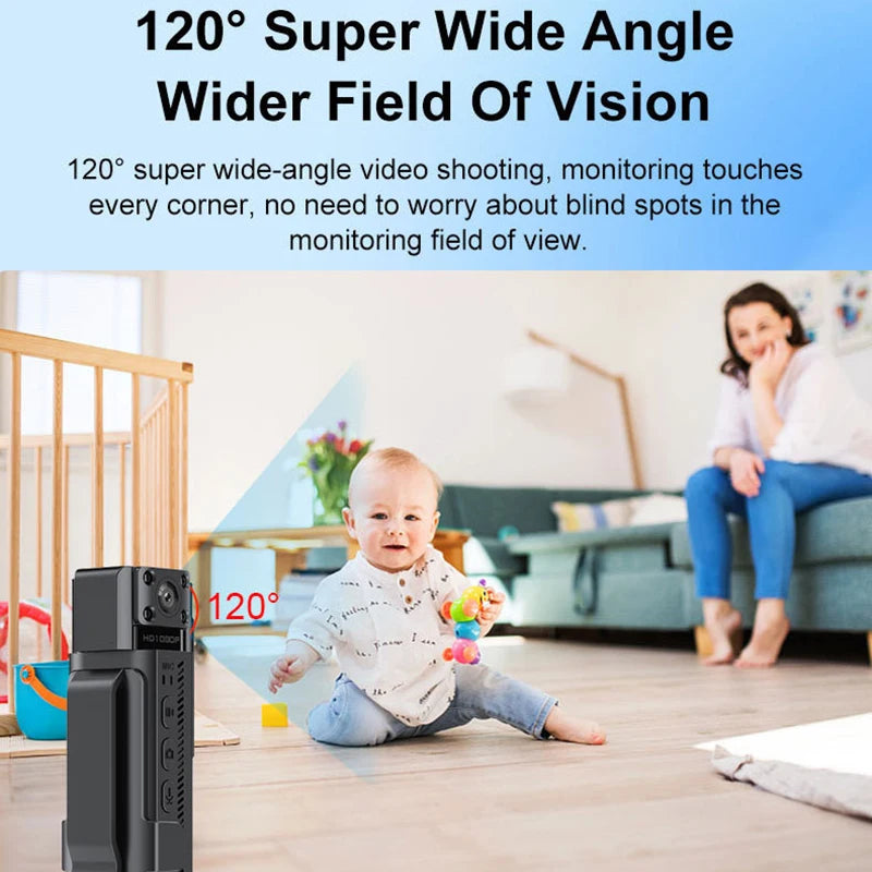 Xiaomi NEW Wifi Hotspot Mini Camera 4K Portable Digital Video Recorder Body Camera Night Vision DVR Miniature Camcorder - Universal Market