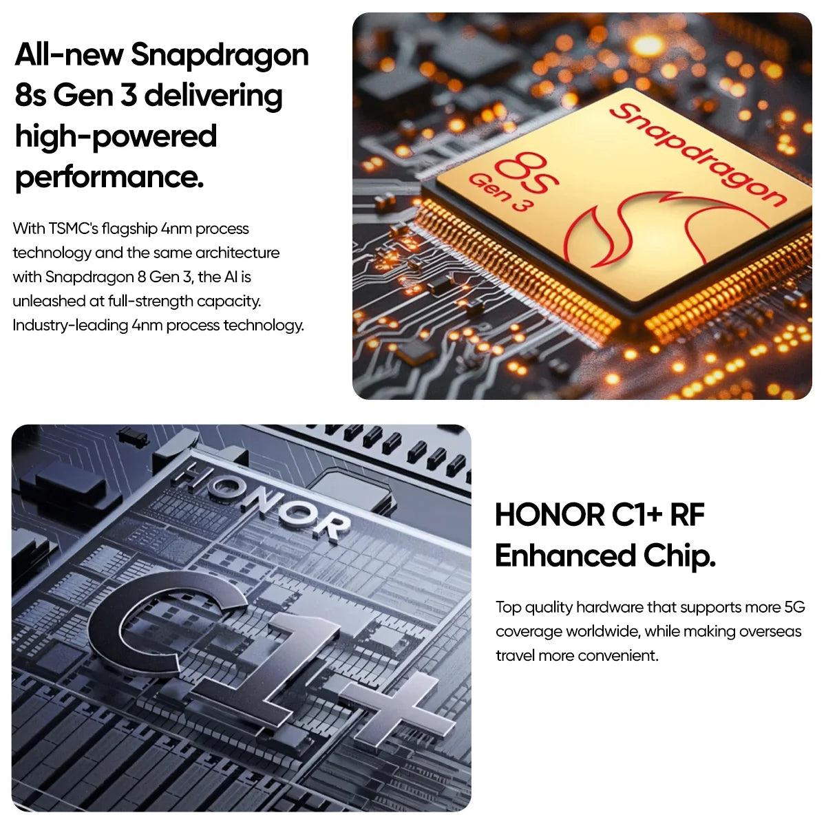 HONOR 200 Pro Global Version 6.78'' 5G Smartphone Snapdragon 8s Gen 3 120Hz AMOLED Display 5200mAh Battery 100W SuperCharge