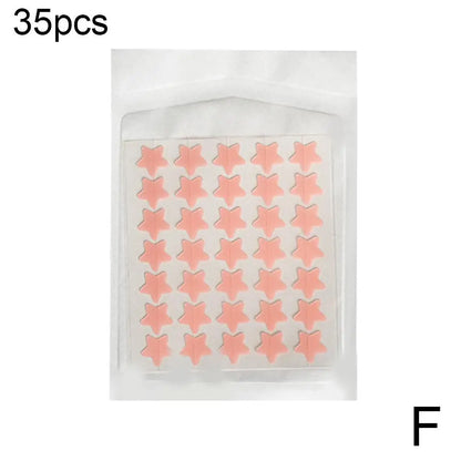 35/40Pcs Colorful Cute Star Heart Shaped Acne Treatment Sticker Invisible Acne Cover Pimple Patch Skin Care