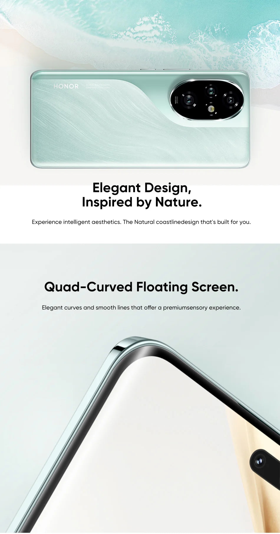 HONOR 200 Pro Global Version 6.78'' 5G Smartphone Snapdragon 8s Gen 3 120Hz AMOLED Display 5200mAh Battery 100W SuperCharge