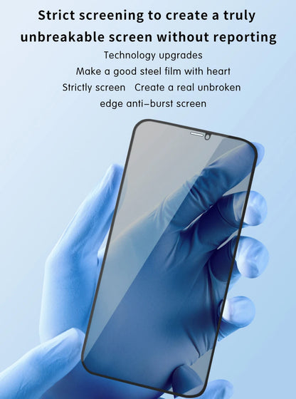 WiWU 9H iPrivacy Tempered Glass for iPhone 15 15Pro 15 16 Pro Max Anti-fingerprint Full Cover Screen Protectors for iPhone 16