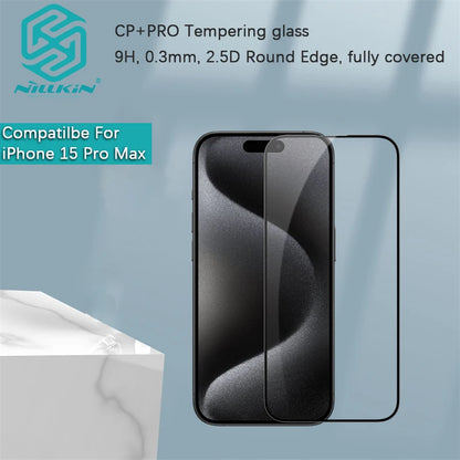 Nillkin For iPhone 15 Pro Max/15+/15 Plus/14 Pro Max/13 Pro Max CP+PRO Mobile phone screen Anti-Explosion tempered Glass
