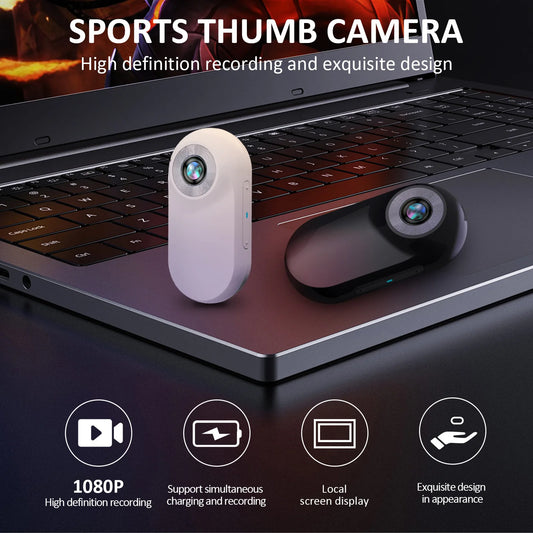 Mini 1080P Portable Camera Outdoor Sports Body Comcroder 0.96in Display Audio and Video Recorder Small DV Digital HD Monitor Cam