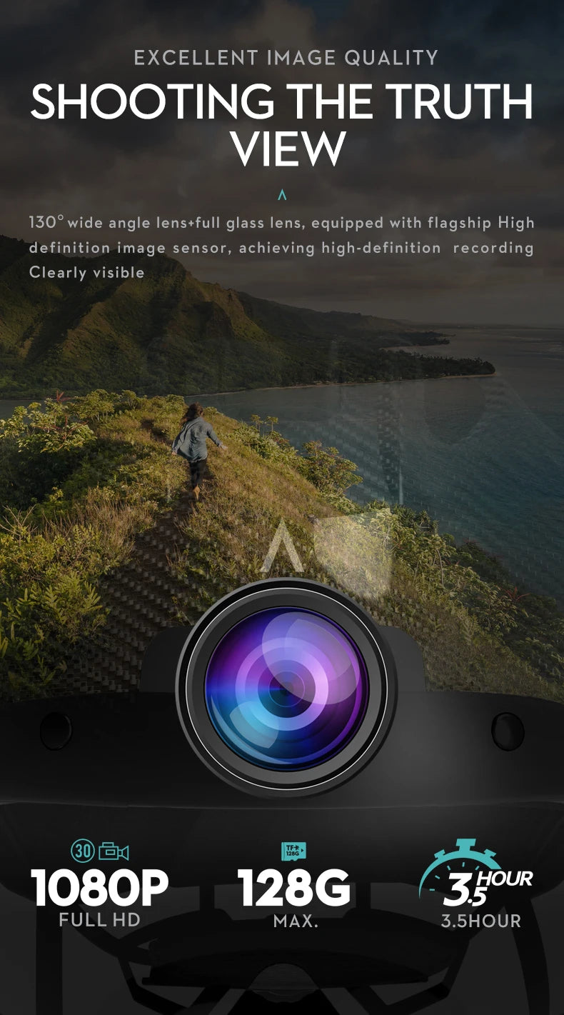 Anytek 2MP 1080P GPS Water-proof Helmet Sports DV Action Camcorder For Cycling Riding Camera Motorbike Video Digital Camera