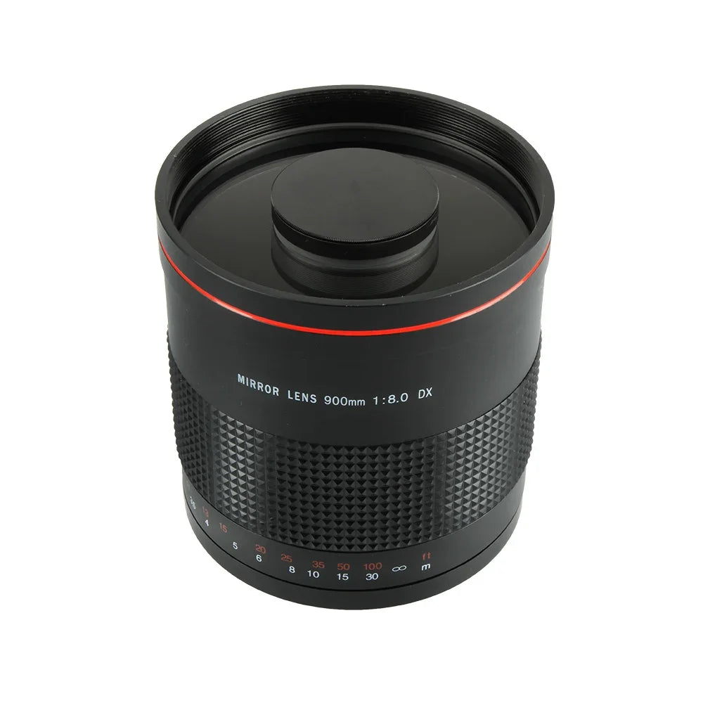 Lightdow Manual Telephoto Camera Lens 900mm F8.0 Reflex Lens Can Take Beautiful Pictures of Donuts for Canon Nikon Sony Camera - Universal Market