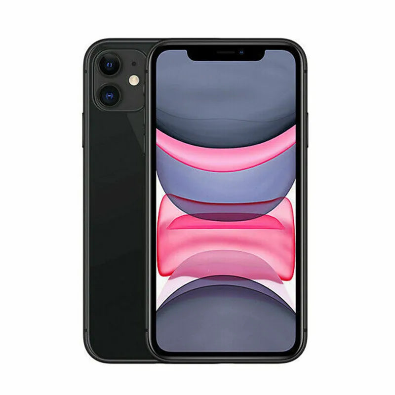 Apple iPhone 11 64/128/256GB ROM 6.1" Original Liquid Retina IPS LCD Face ID A13 IOS Genuine iPhone11 Unlocked 4G LTE Cellphone - Universal Market