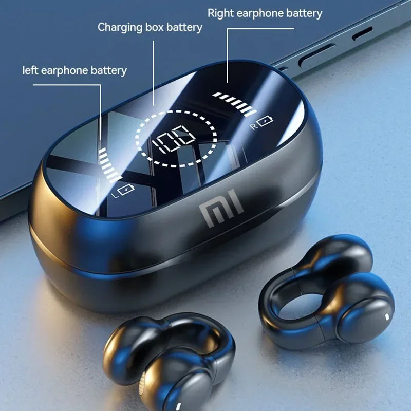 XIAOMI M47 Wireless Earbuds Bluetooth Headset Charging Noise Reduction Earphones Bone Conduction Headphones Sport With Mic free - Universal Market