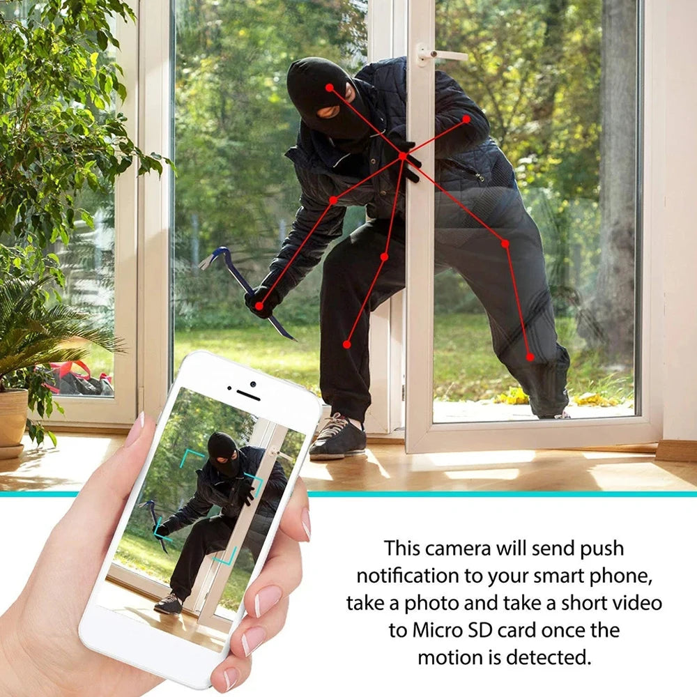 Mini Camera 1080P HD WiFi Camera DIY Portable Wireless Module Video Recorder Support Remote View Security P2P Small Camcorder - Universal Market