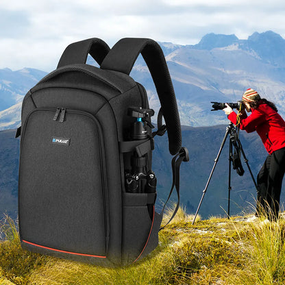 Outdoor Dual Shoulders Backpack Handheld PTZ Stabilizer Camera Bag with Rain Cover for DJI Ronin-SC/Ronin-S Digital Camera - Universal Market