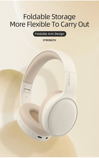 Original Lenovo th30 wireless earphone Bluetooth earphone 5,0 foldable headset sports earphone gaming earphone - Universal Market