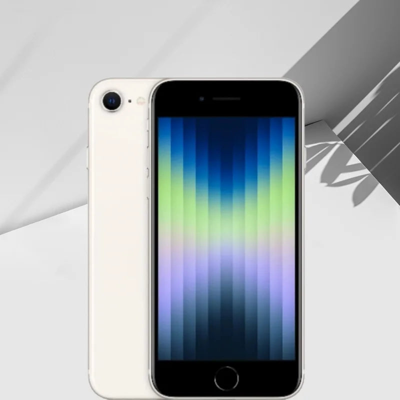 Original Apple iPhone Unlocked SE 2022 SE3 4.7" 4G RAM 64GB 12MP Camera Fingerprint 128GB 256GB ROM A15 Bionic Chip Used Phone - Universal Market