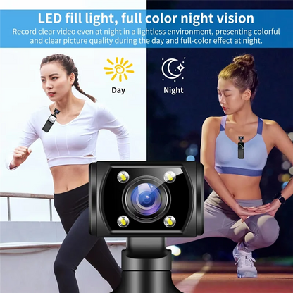 4K Pocket Action Camera 4K HD Sports Camcorder Camera 180 Rotate Mini Wifi Camera With Waterproof Case Motion Camera 128G