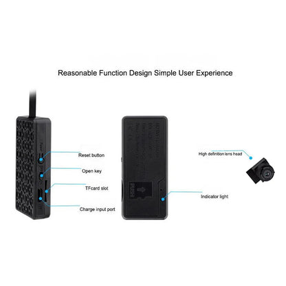 HD 1080P DIY Portable WiFi IP Mini Camera P2P Infrared Night Vision Remote View Micro Webcam Camcorder Wearable Video Recorder - Universal Market