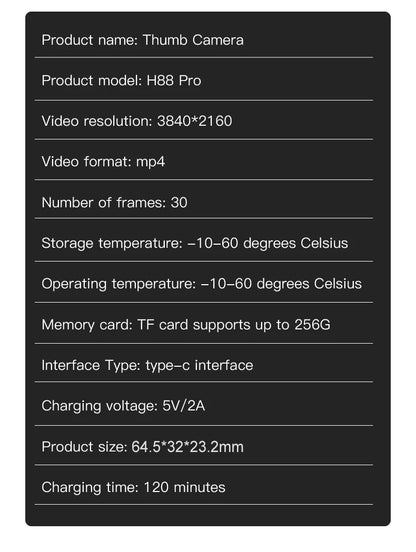 4K portable WIFI camera, sports bike camera, integrated helmet handlebar, motorcycle, road sports camera, mini UHD sports camera